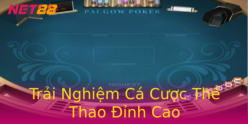 Trải Nghiệm Cá Cược Thể Thao Đỉnh Cao Trải Nghiệm Cá Cược Thể Thao Đỉnh Cao